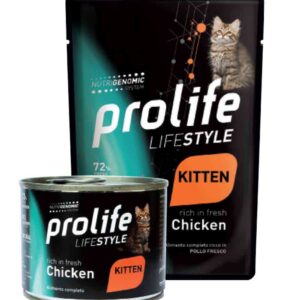 Prolife pollo kitten 12x85g