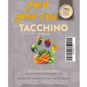 COCO Grain Free tacchino e pollo 1,5kg