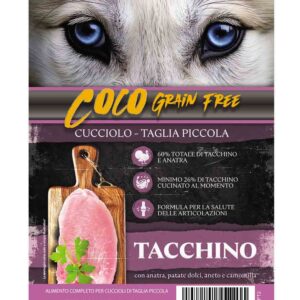COCO Grain Free MINI PUPPY tacchino 2kg