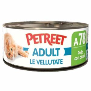 PETREET Vellutata pollo piselli 70g