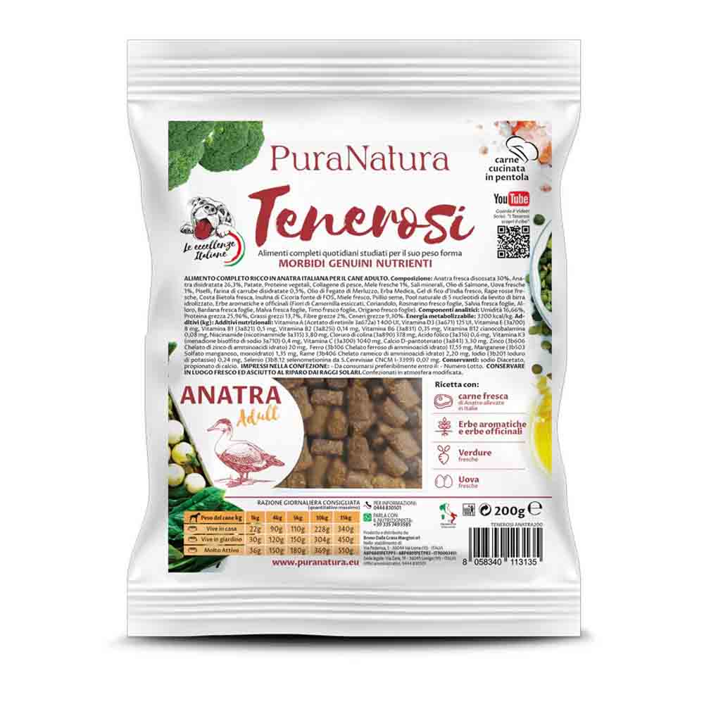 Pura Natura Tenerosi Anatra 200g